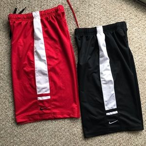 Pair of Nike boys youth XL basketball shorts